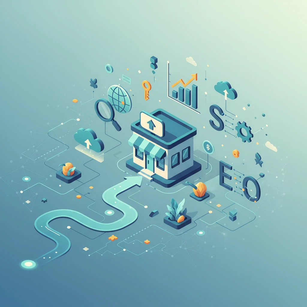 Professional illustration for article about Small Business SEO: A Practical Growth Guide
