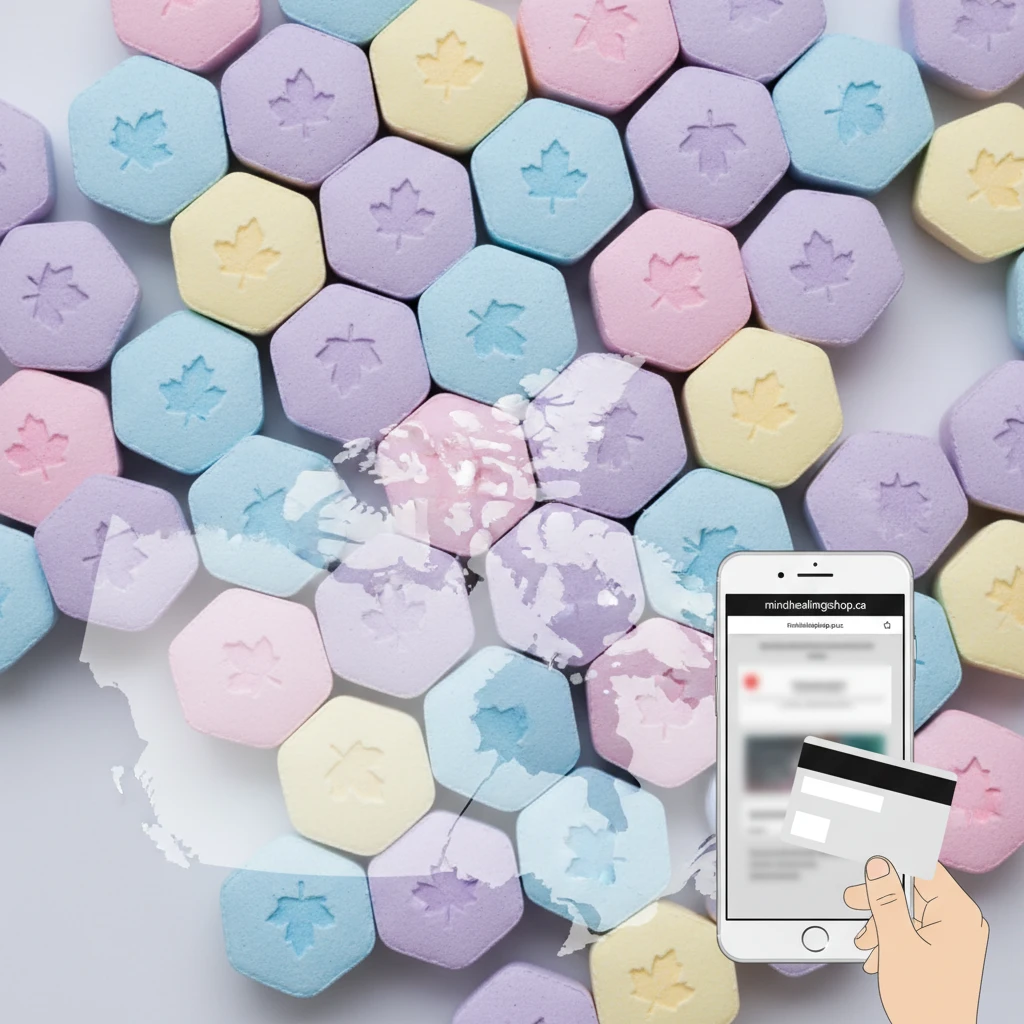 2C-B Pills in Canada: Safe Use & Where to Buy 1 Professional illustration for article about 2C-B Pills in Canada: Safe Use & Where to Buy