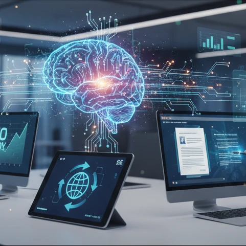 Professional illustration for article about AI-Powered Content: The Complete Outreach Automation Guide