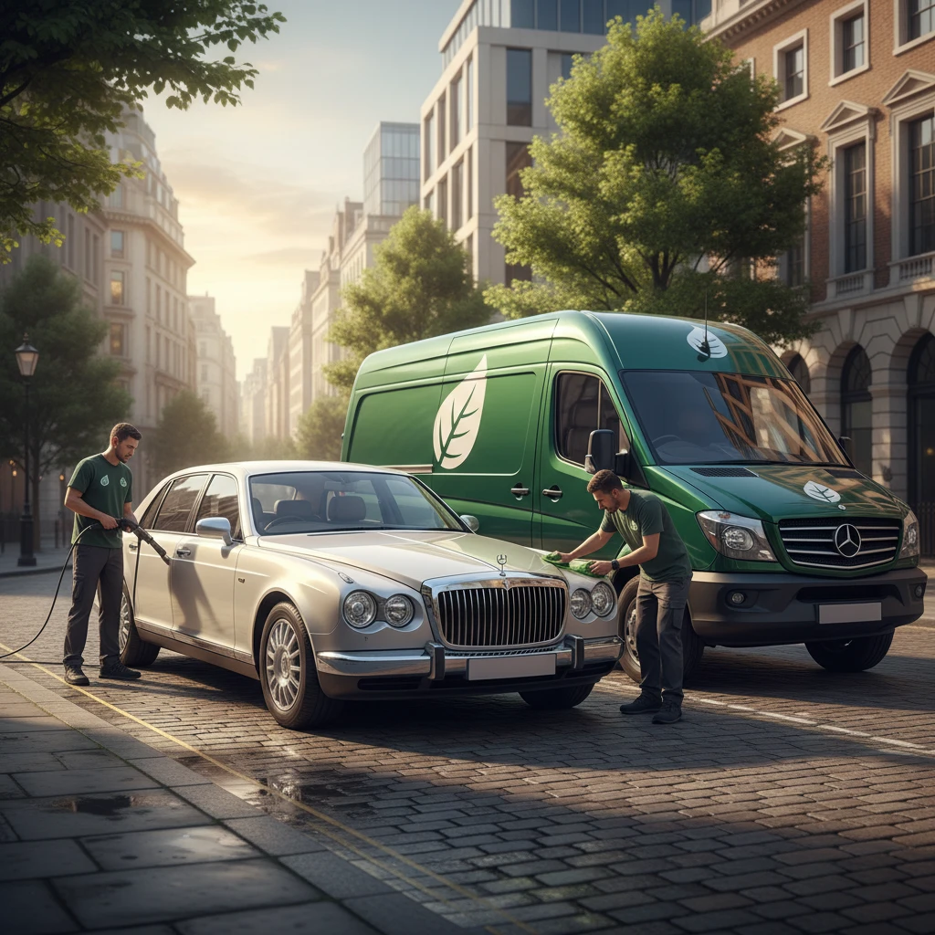 Car Detailing 2026: West London's Best Mobile Service 1 Professional illustration for article about Car Detailing 2026: West Londons Best Mobile Service
