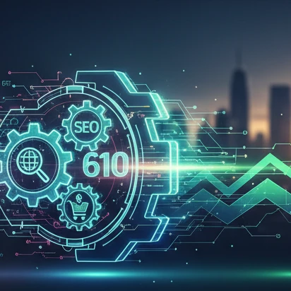 Professional illustration for article about From Website to Growth Engine: The 610 Digital Difference