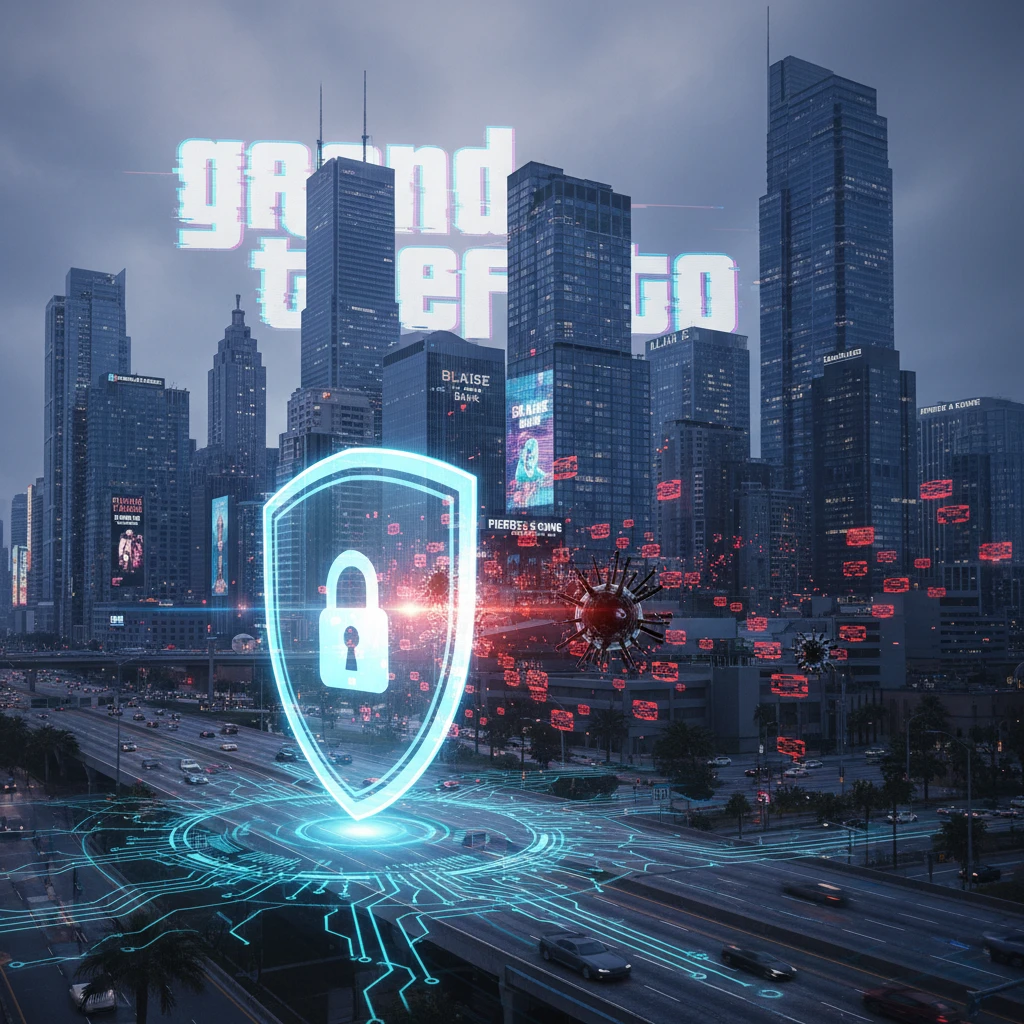 Professional illustration for article about GTA Businesses: Are You Prepared for the Next Cyber Threat?