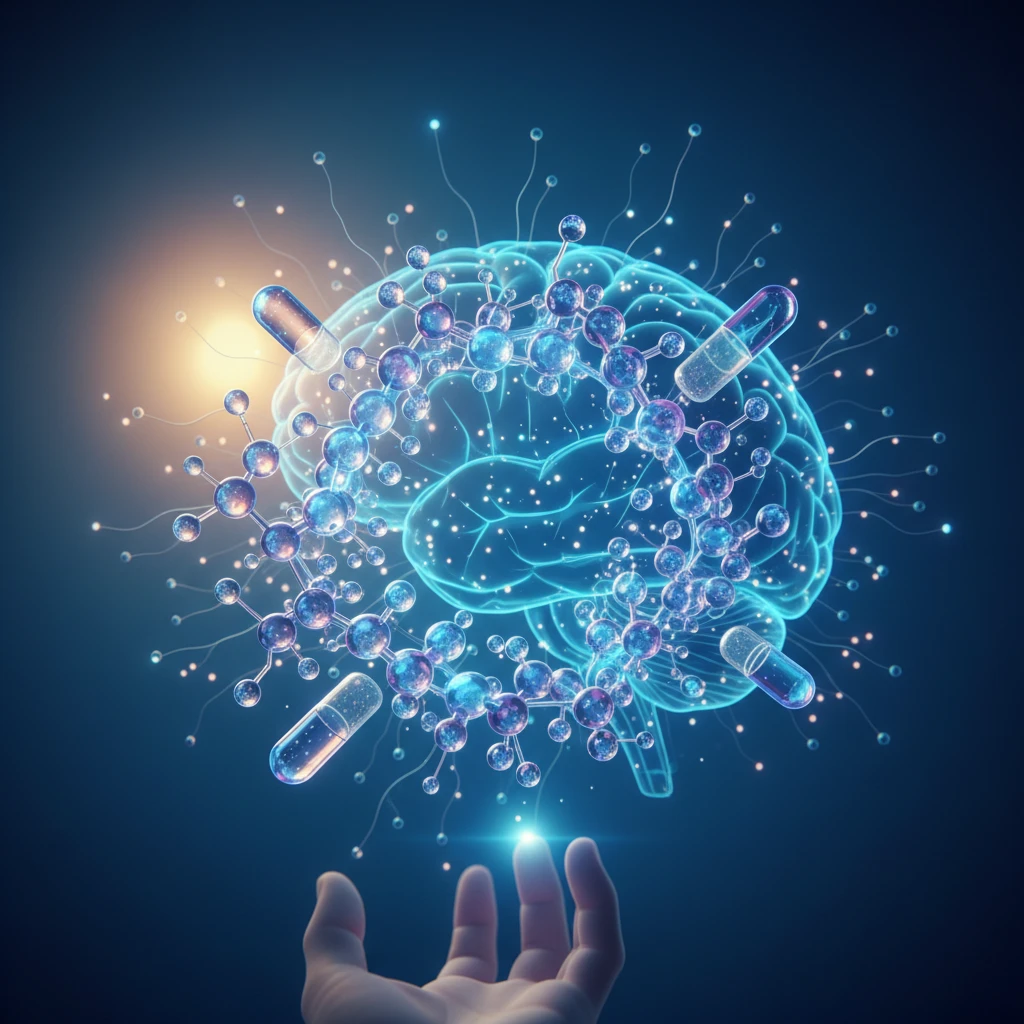 Professional illustration for article about High-Quality Ketamine: Exploring Therapeutic Applications