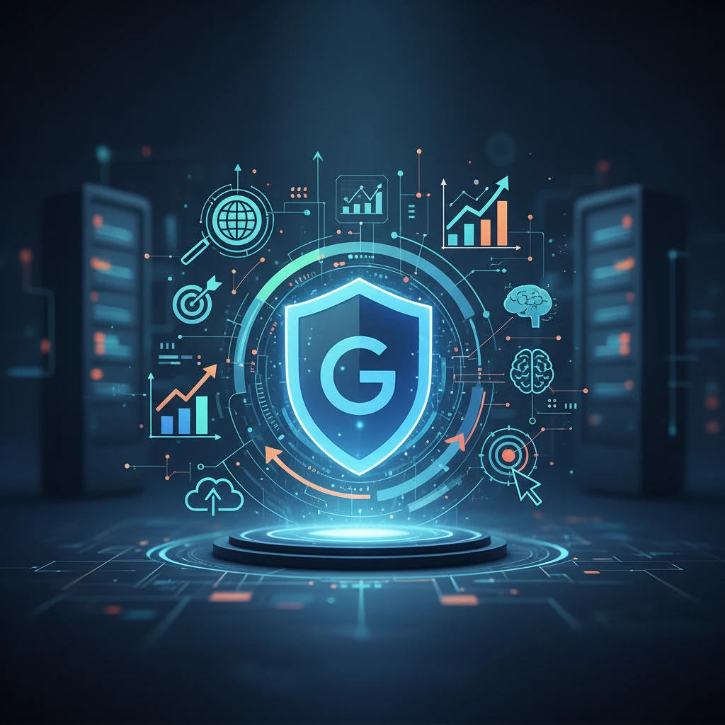 Professional illustration for article about Master Google Analytics: A Practical Guide