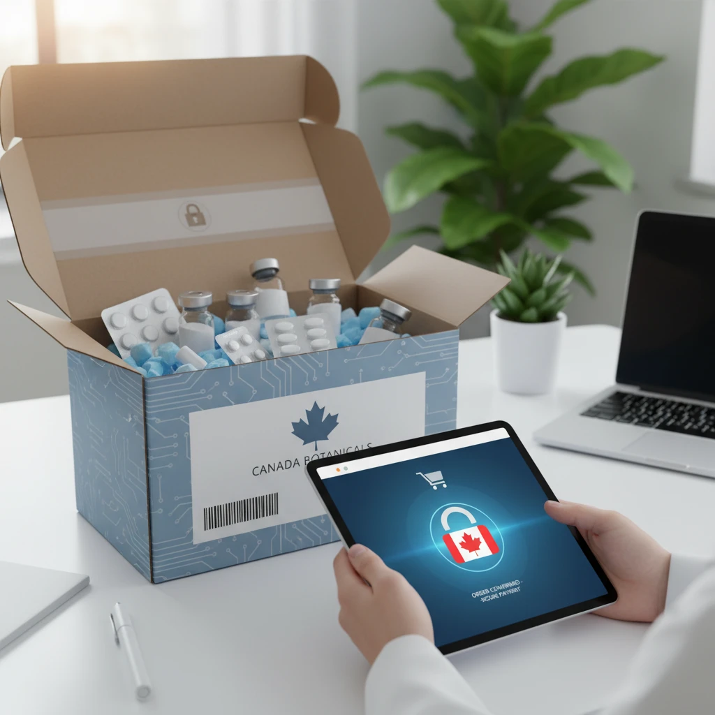 Professional illustration for article about Order Ketamine Online: Canadas Secure Source