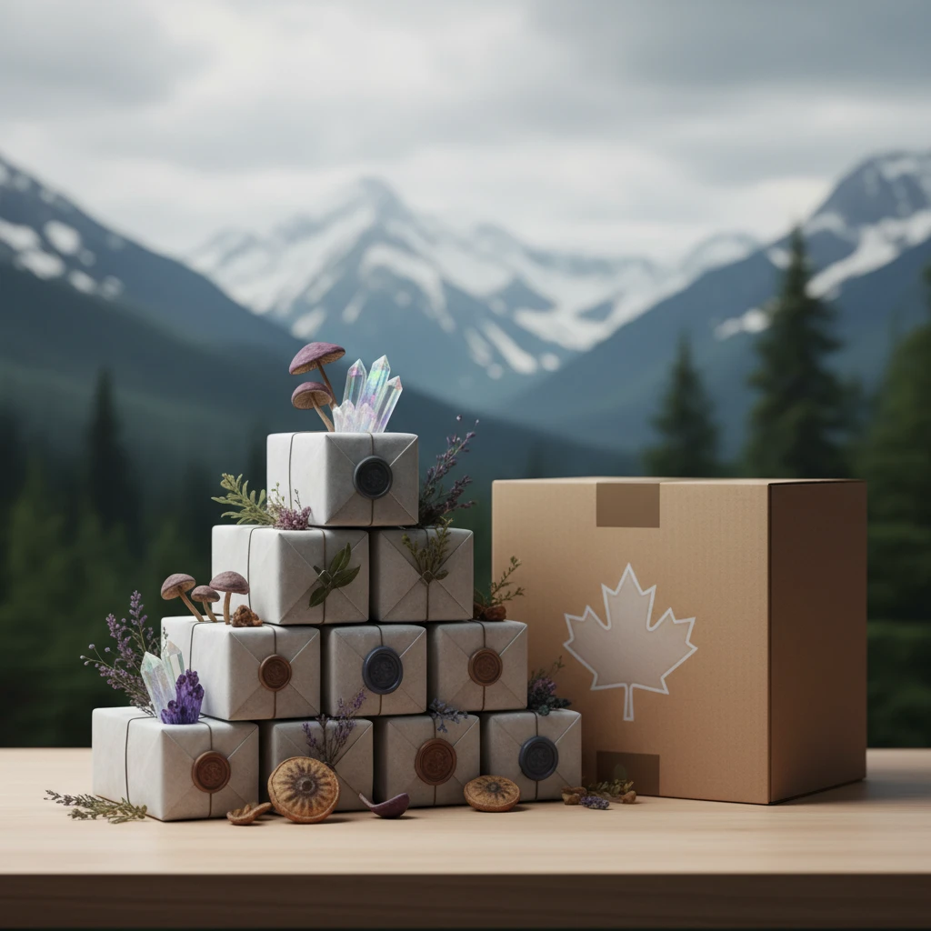 Professional illustration for article about Order LSD Online: Quality & Discreet Shipping Canada