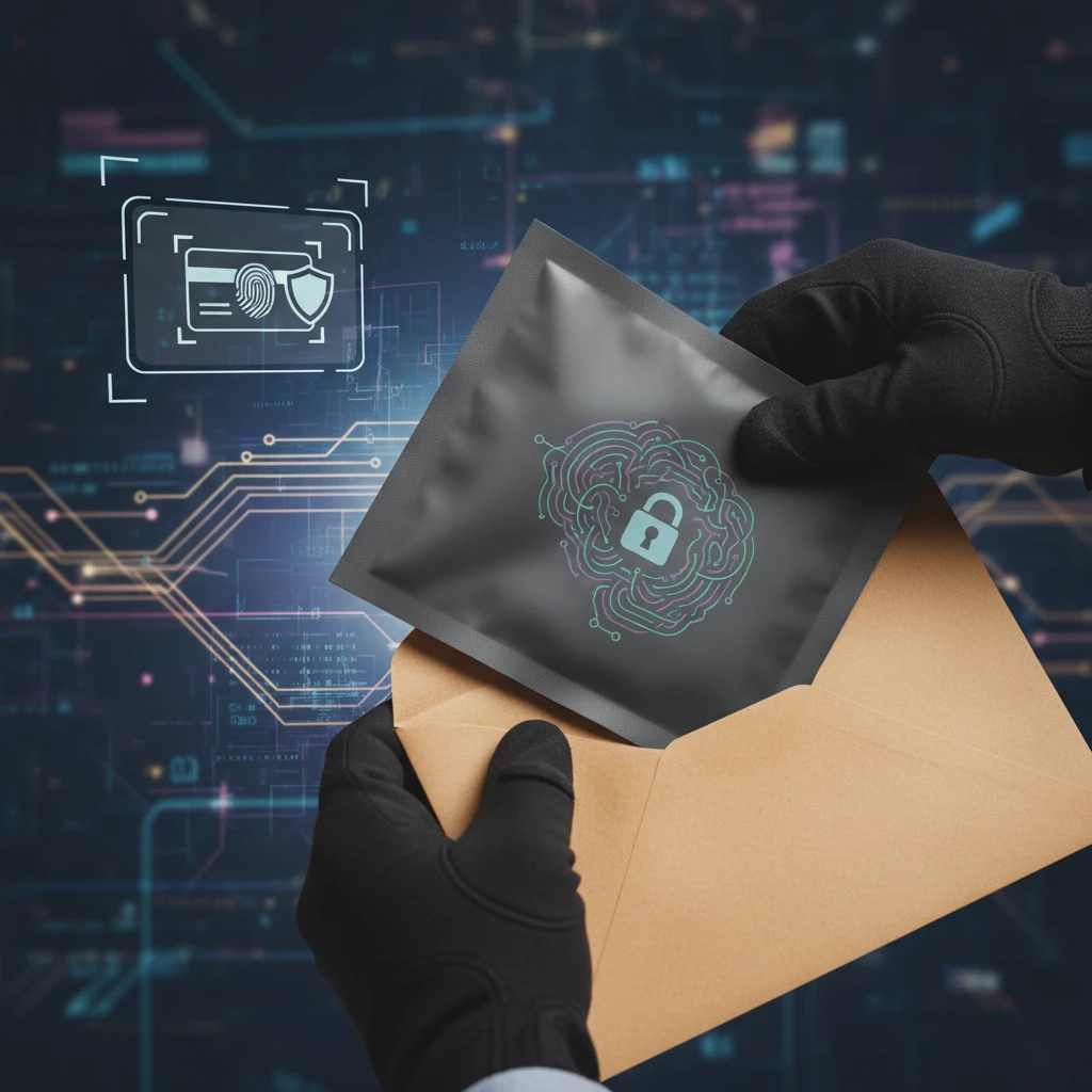 Professional illustration for article about Psychedelics99: Discreet Shipping & Secure Payments