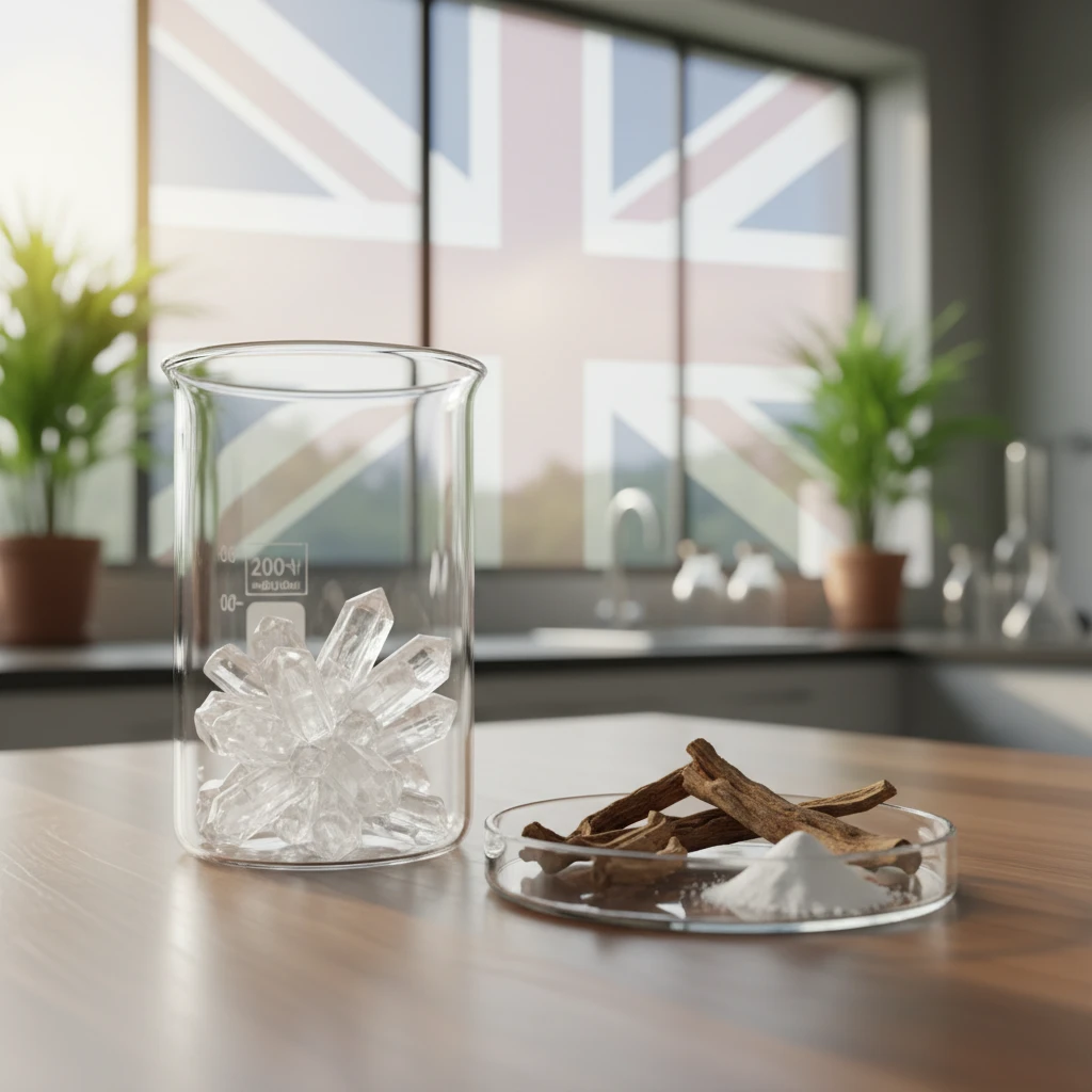 Ibogaine HCl: Trusted Source for UK Wellness Professional illustration for article about Ibogaine HCl: Trusted Source for UK Wellness