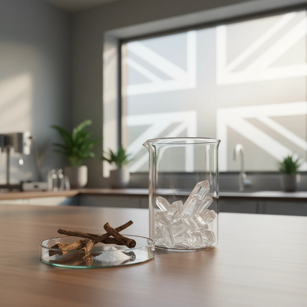 Ibogaine HCl: Trusted Source for UK Wellness Professional illustration for article about Ibogaine HCl: Trusted Source for UK Wellness